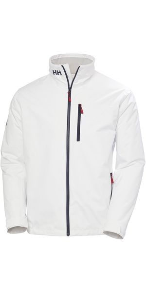 2025 Helly Hansen Mens Crew Midlayer Sailing Jacket 2.0 34444 - White
